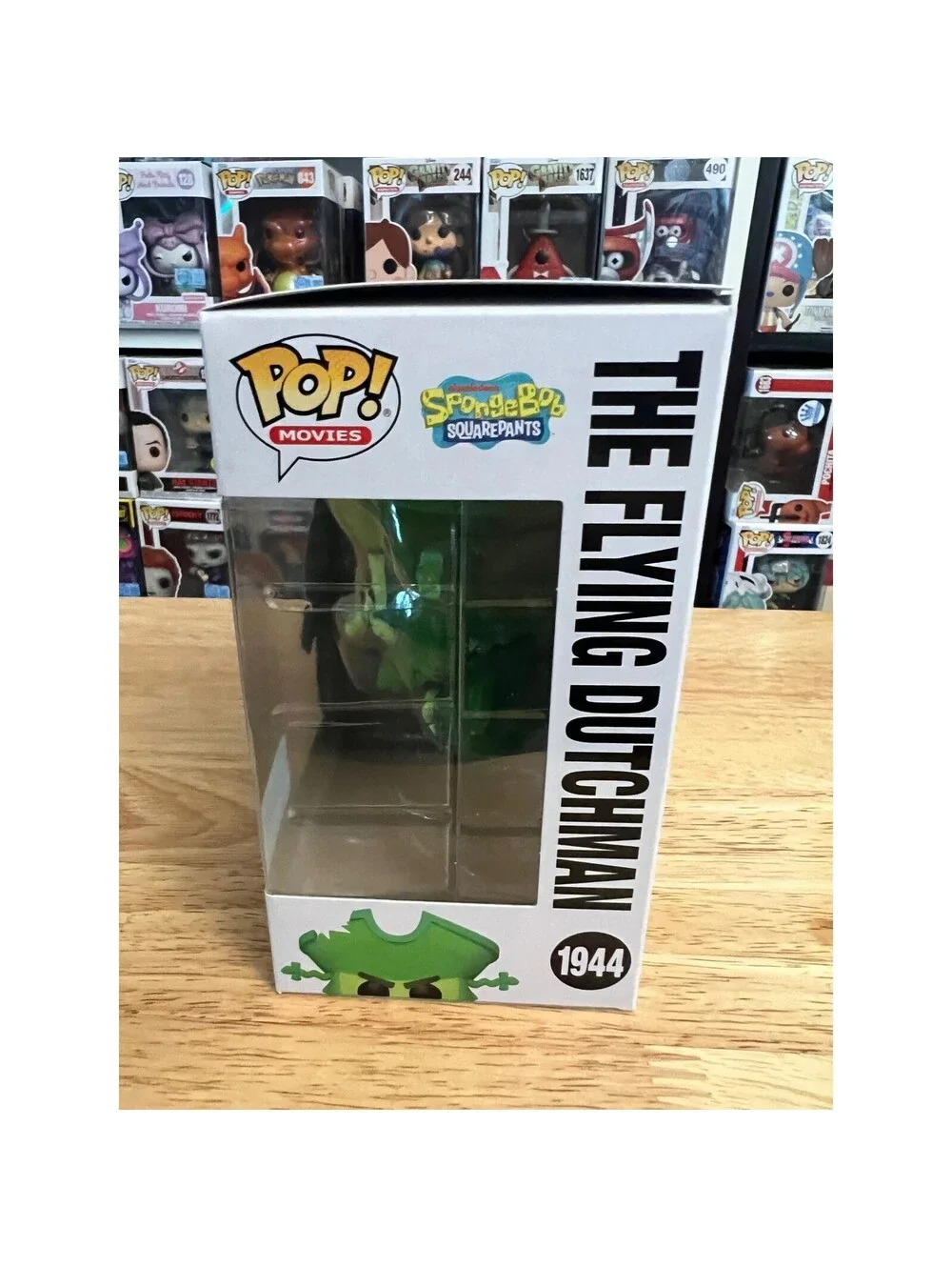 NEW IN HAND GLOW EXC Flying Dutchman Funko Pop #1944 Spongebob Squarepants TV